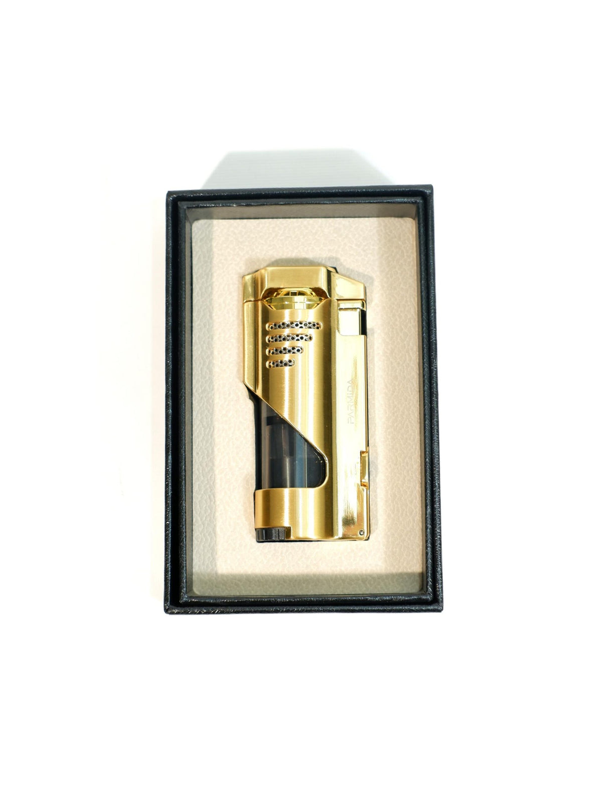 Parmida Gold Üç Torch Puro Çakmak PCM0961 – yan görünüm