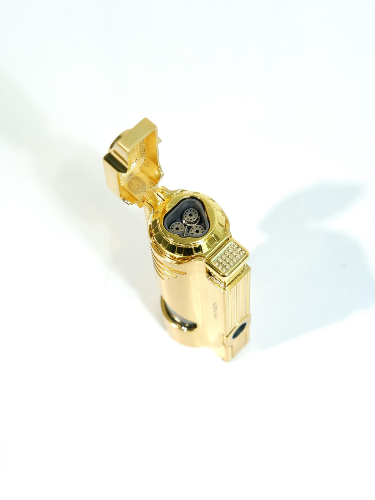 Parmida Gold Üç Torch Puro Çakmak PCM0961 – yakından görünüm