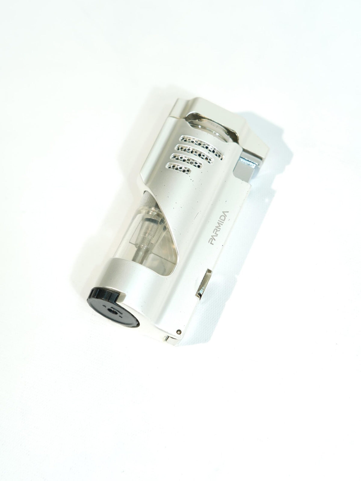 Parmida Gümüş Üç Torch Puro Çakmak PCM0964 – farklı açıdan görünüm