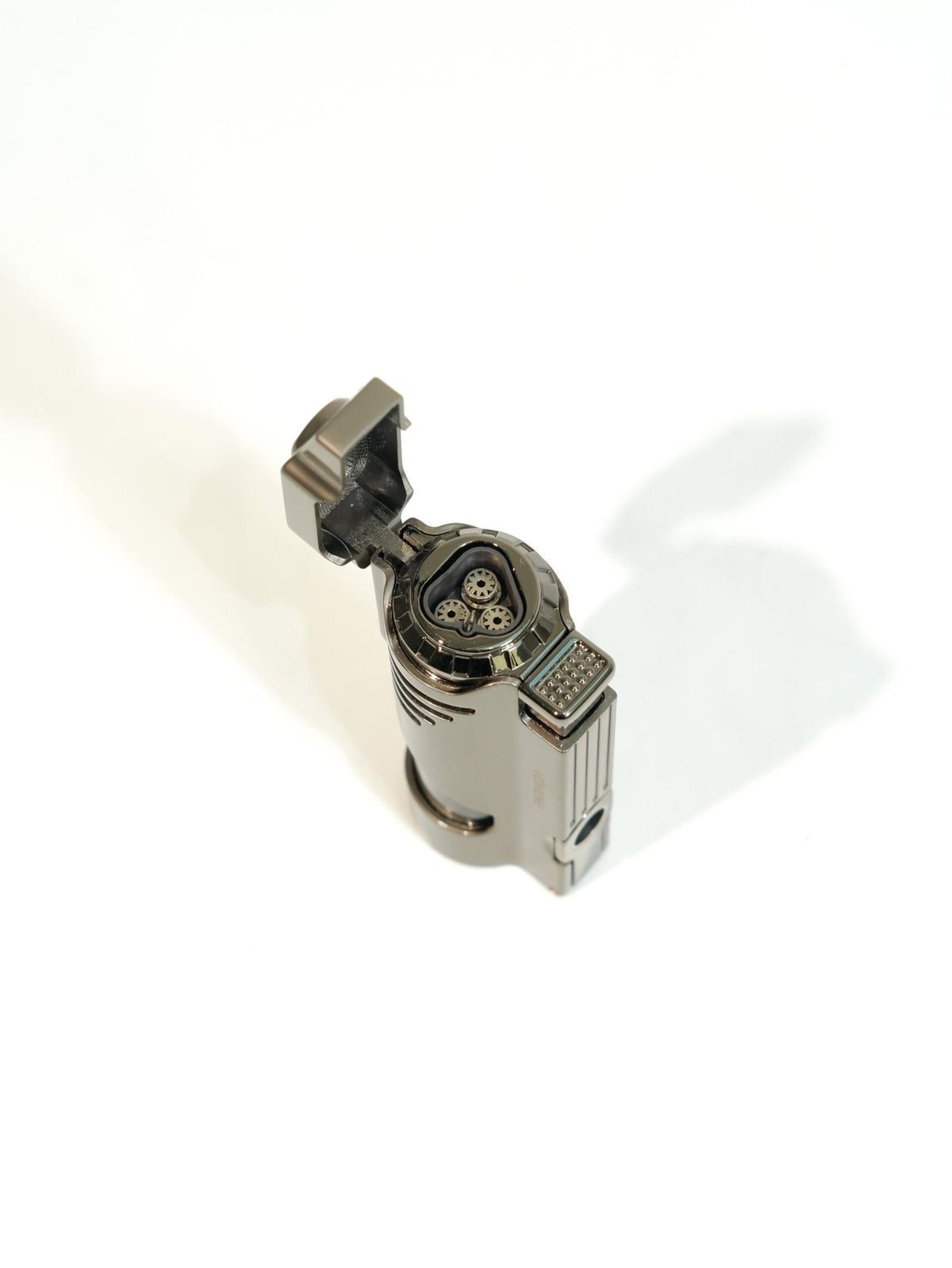 Parmida Gunmetal Üç Torch Puro Çakmak PCM0962 – yakından görünüm