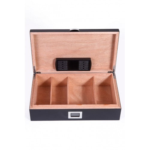Parmida Küba Bayraklı Sedir Ağacı Nemlendirici Humidor PHUM0161 – farklı açıdan görünüm