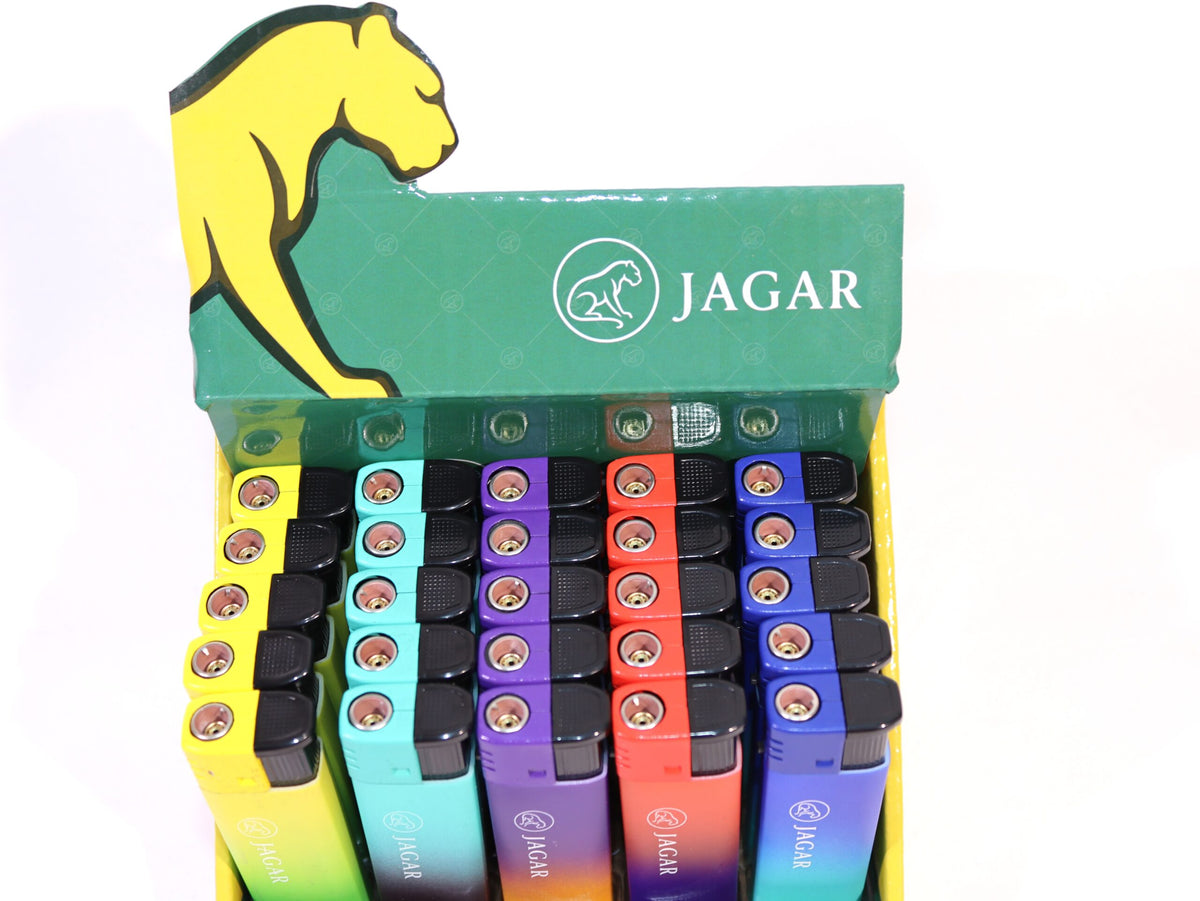 Jagar 25'li Paket Çakmak 5 Renk Çakmak JCM030 – yakından görünüm