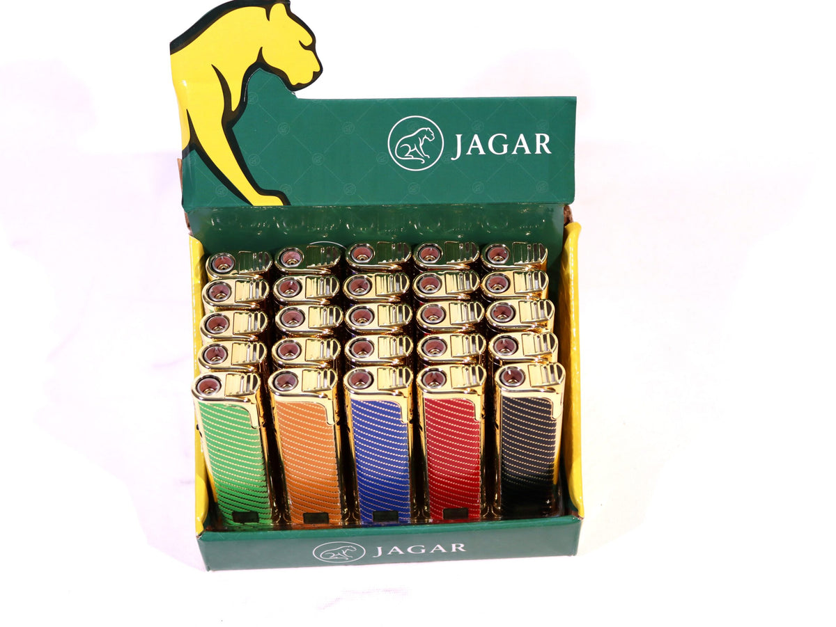 Jagar 25'li Paket Çakmak 5 Renk Çakmak JCM014 – detay görünümü