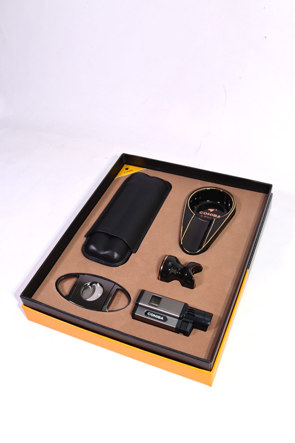 Cohiba Beşli Siyah Puro Seti CST0338 – detay görünümü