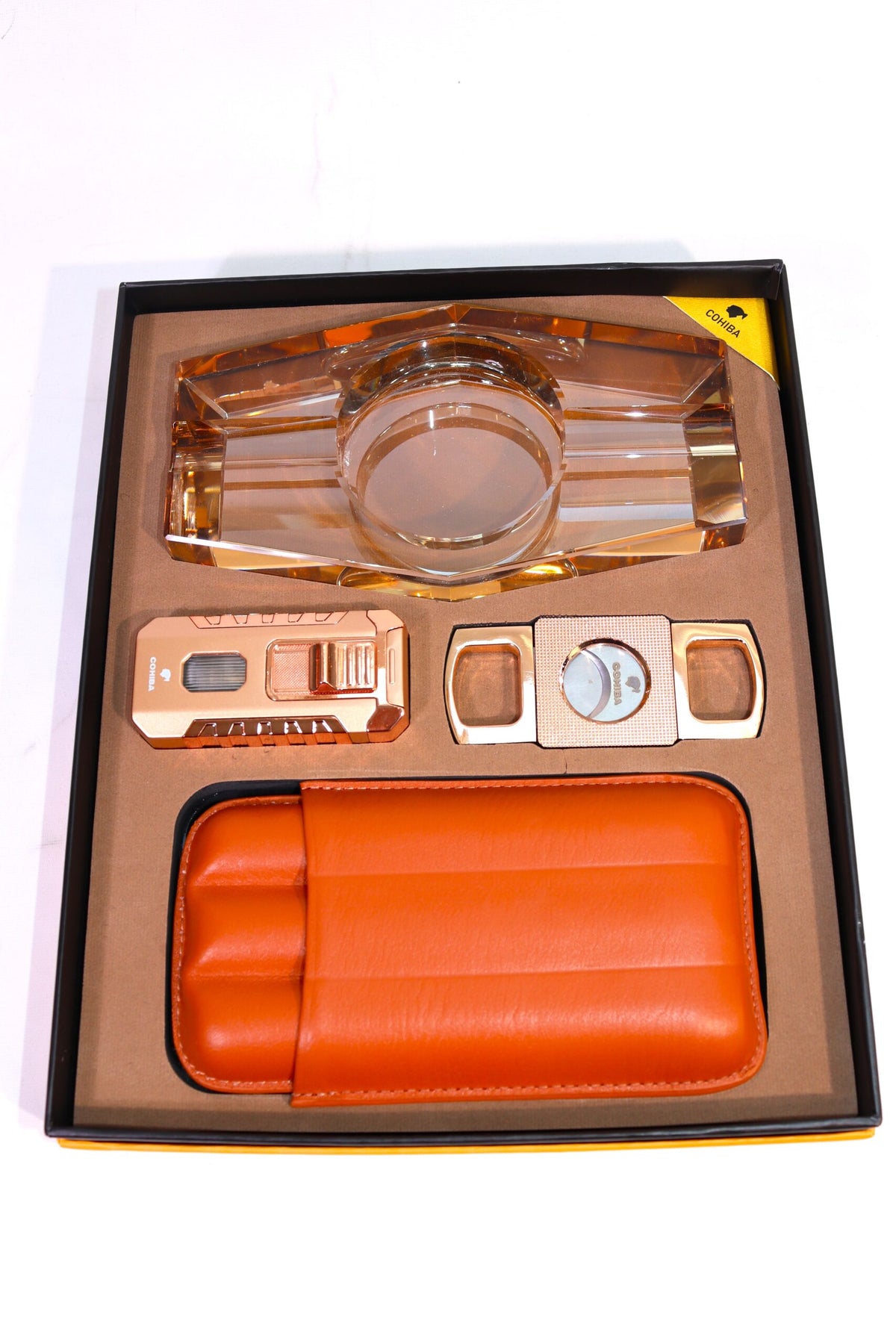Cohiba Dörtlü Gold Puro Seti CST0335 – detay görünümü