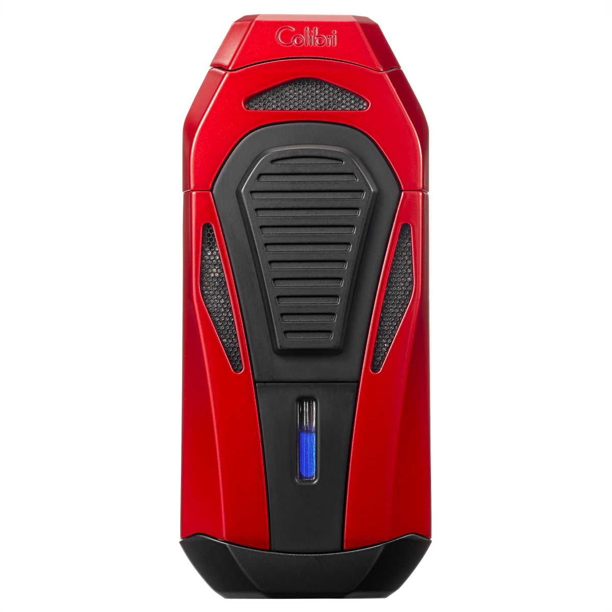 Colibri Boss III Jet Red Black 3 Torch Puro Çakmak LI950T3