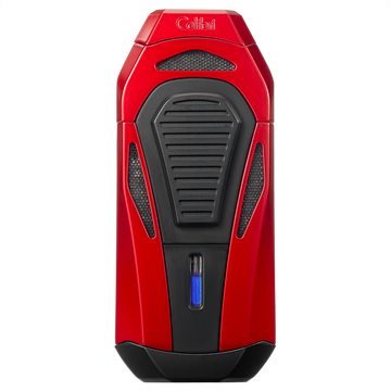 Colibri Boss III Jet Red Black 3 Torch Puro Çakmak LI950T3