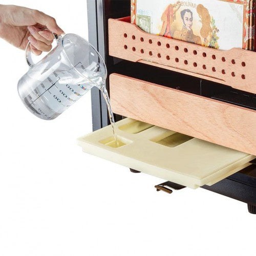 Afidano B1 Elektronik Nemlendirici & Soğutmalı Puro Dolabı & Humidor AEH004 – yan görünüm