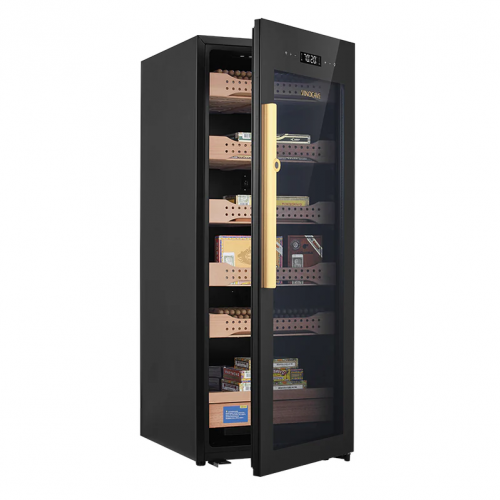 Afidano B4 Elektronik Nemlendirici & Soğutmalı Puro Dolabı & Humidor AEH002 – farklı açıdan görünüm
