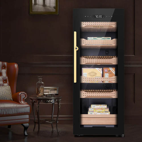 Afidano B4 Elektronik Nemlendirici & Soğutmalı Puro Dolabı & Humidor AEH002 – yakından görünüm