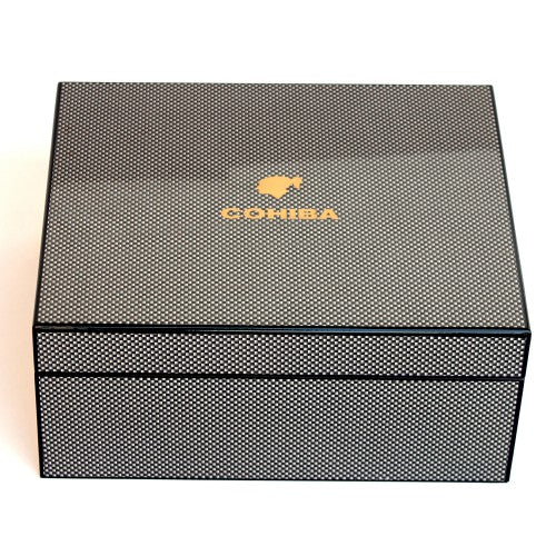 Cohiba Karbon İspanyol Sediri Puro Saklama Kutusu Humidor CHUM039