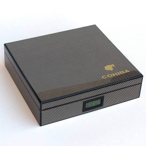 Cohiba Karbon İspanyol Sediri Puro Saklama Kutusu Humidor CHUM041