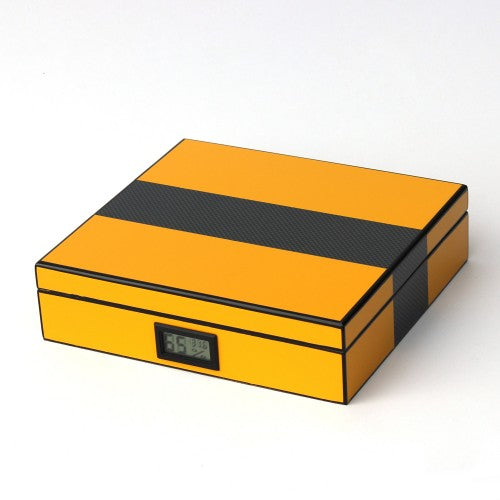 Parmida Sarı Nem Kontrollü Humidor PHUM0131 – yakından görünüm