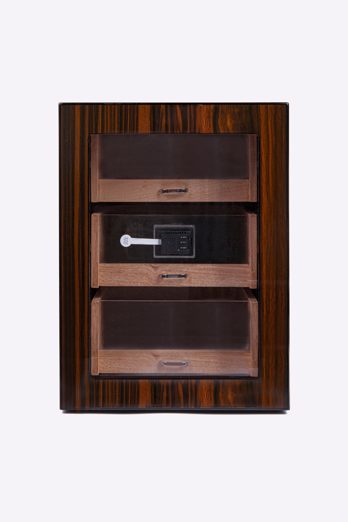 Parmida Ahşap 3 Raflı Sedir Ağacı Nemlendirici Humidor PHUM097