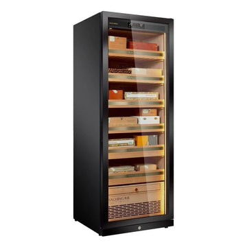 Raching Siyah Elektronik Humidor - Puro Dolabı MON2800A