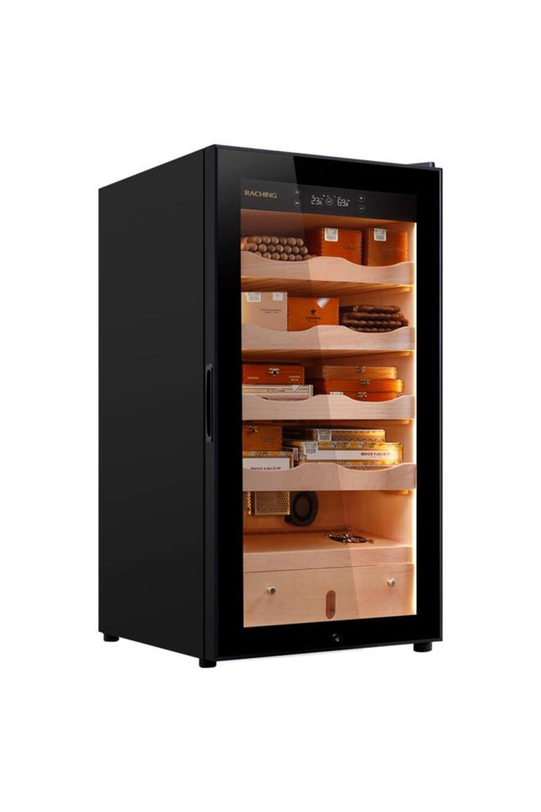 Raching Elektronik Humidor - Puro Dolabı Siyah MA50