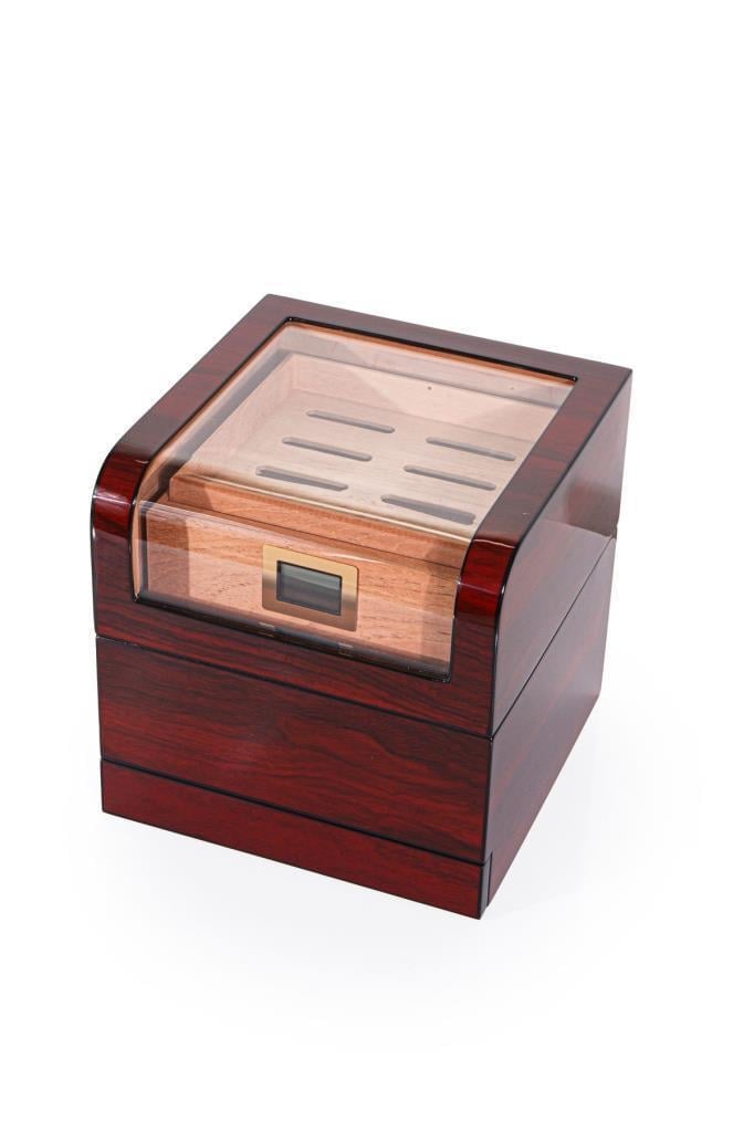 Parmida Vişne Humidor Puro Saklama Kutusu Sedir PHUM0246