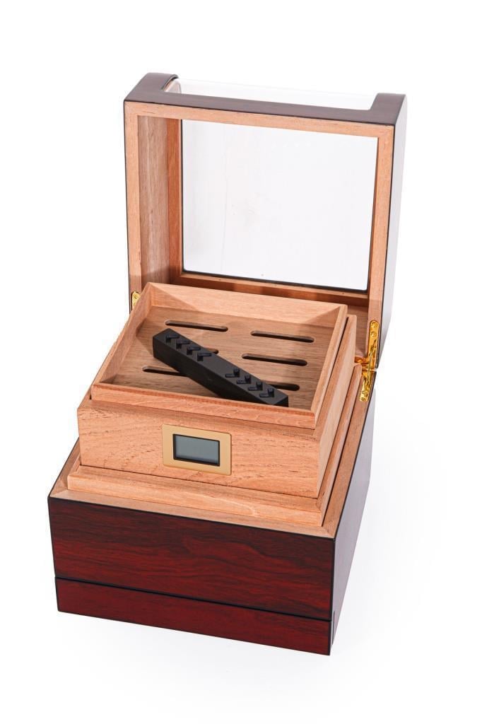 Parmida Vişne Humidor Puro Saklama Kutusu Sedir PHUM0246