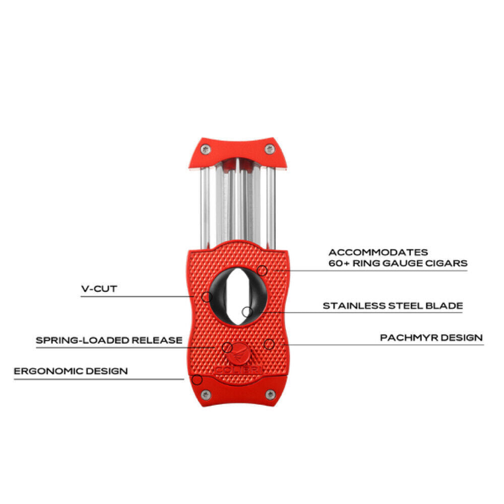 Colibri SV Cut Puro Makası Kırmızı CU600T7 – detay görünümü