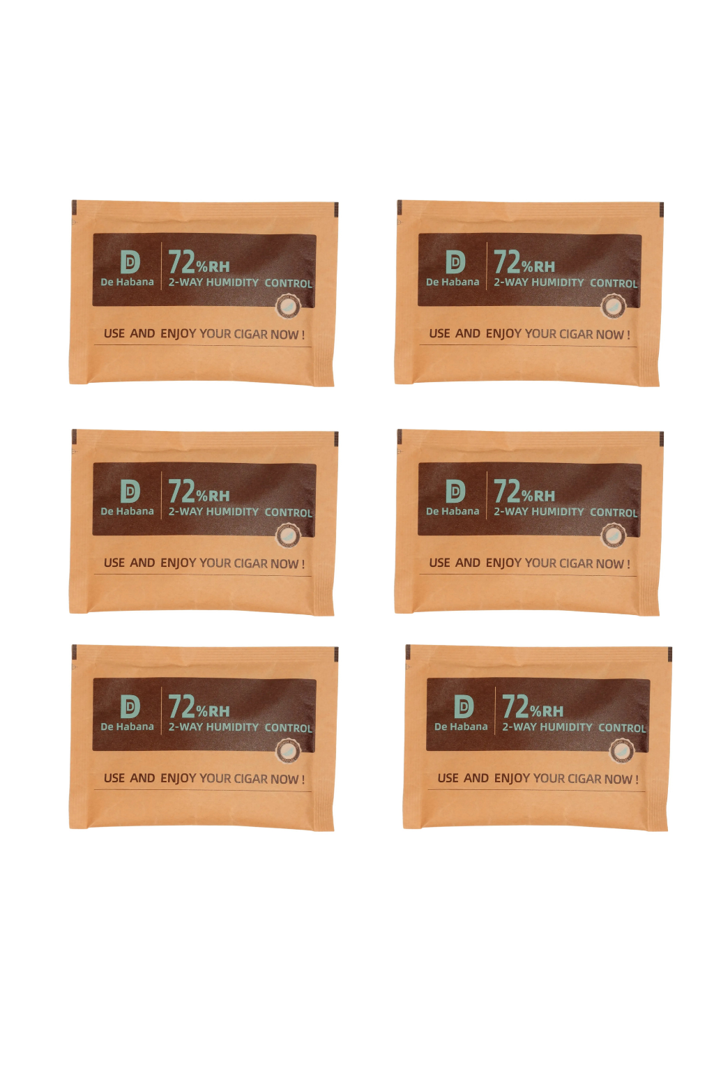 De Habana 6'lı Puro Nemlendirici %72 8gr Çift Yönlü DHN020