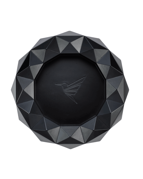Colibri Quasar Round Ashtray Küllük Siyah AT300T1