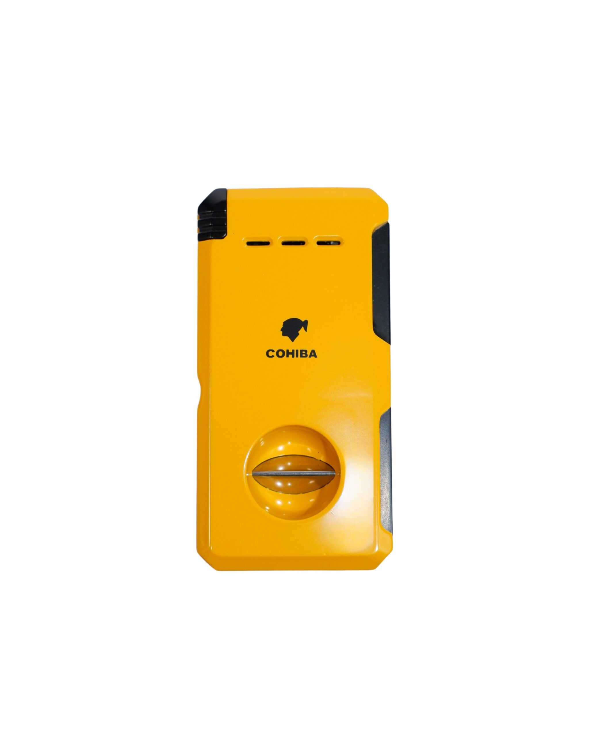 Adsız Tasarım kopyası (5) kopyası Cohiba V-Cut Makaslı ve Delicili Puro Çakmak Sarı Renkli CCM674 - Görsel 1