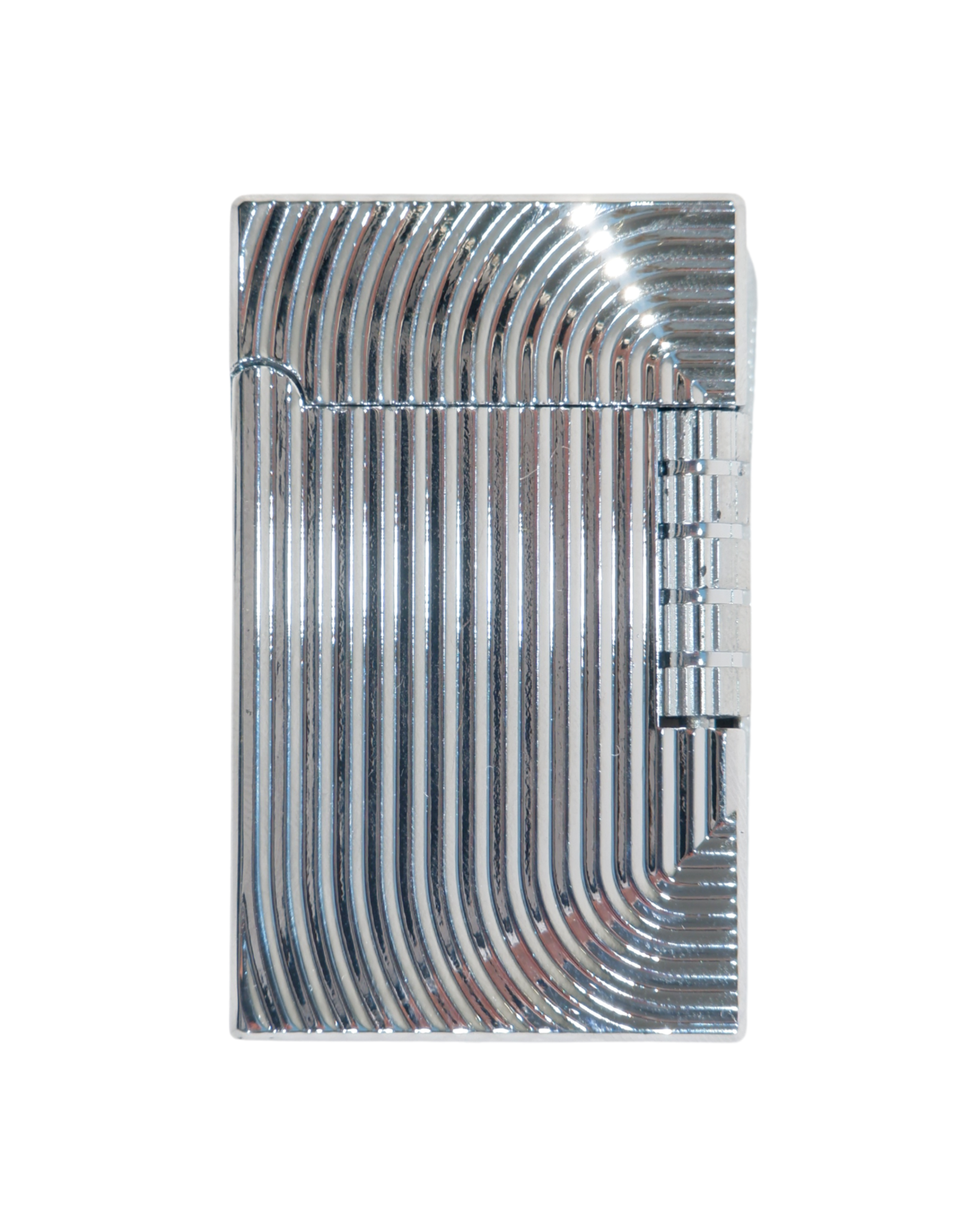 1 Black Martin Soft Flame Çakmak Gümüş BM439 - Görsel 1