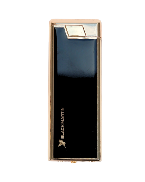 Black Martin Tek Torch Çakmak Siyah-Gold BM471