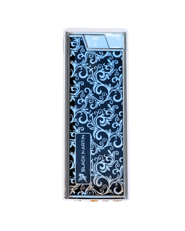 Black Martin Tek Torch Çakmak Siyah-Gümüş BM474