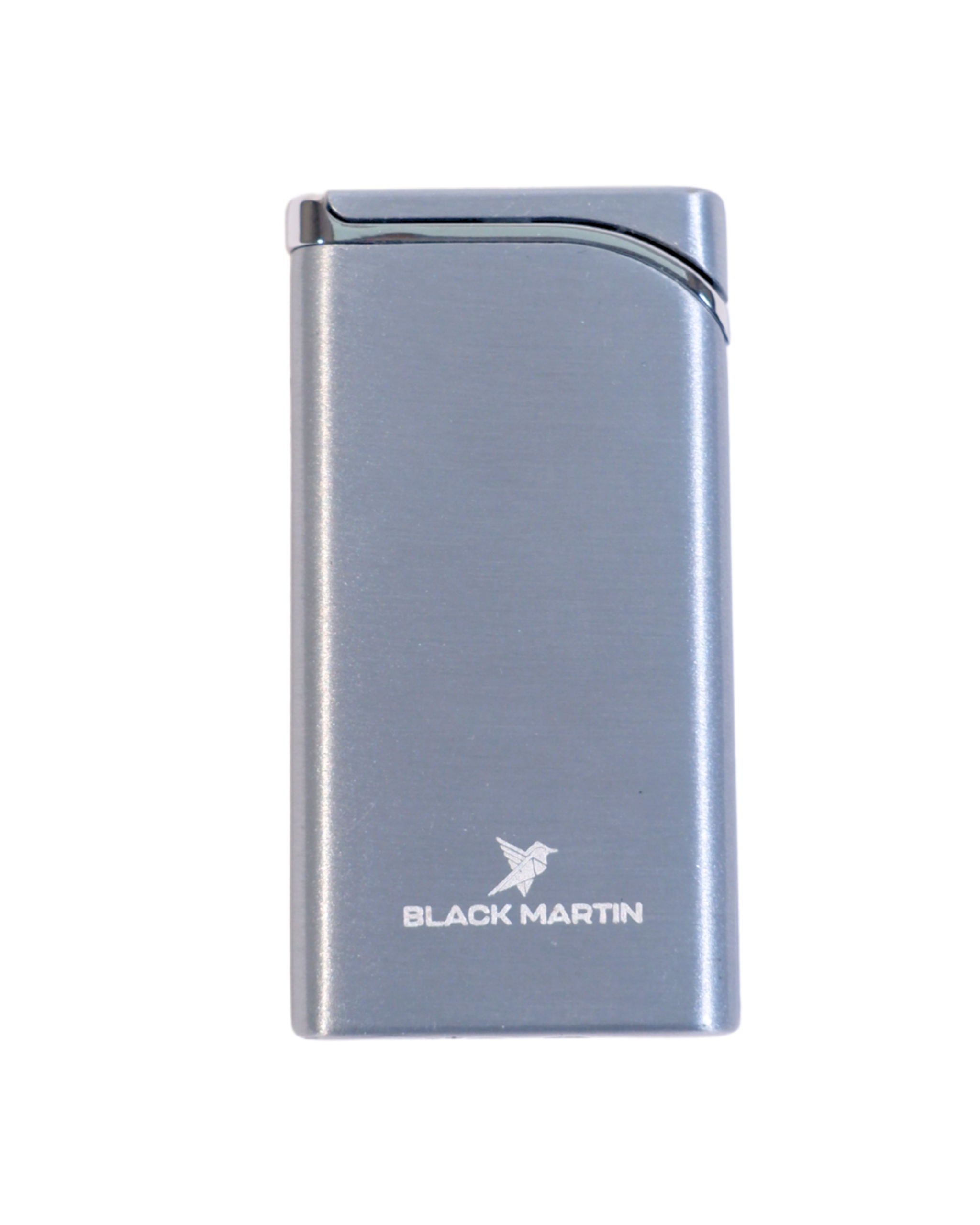 50 Black Martin Tek Torch Çakmak Gümüş BM404 - Görsel 1