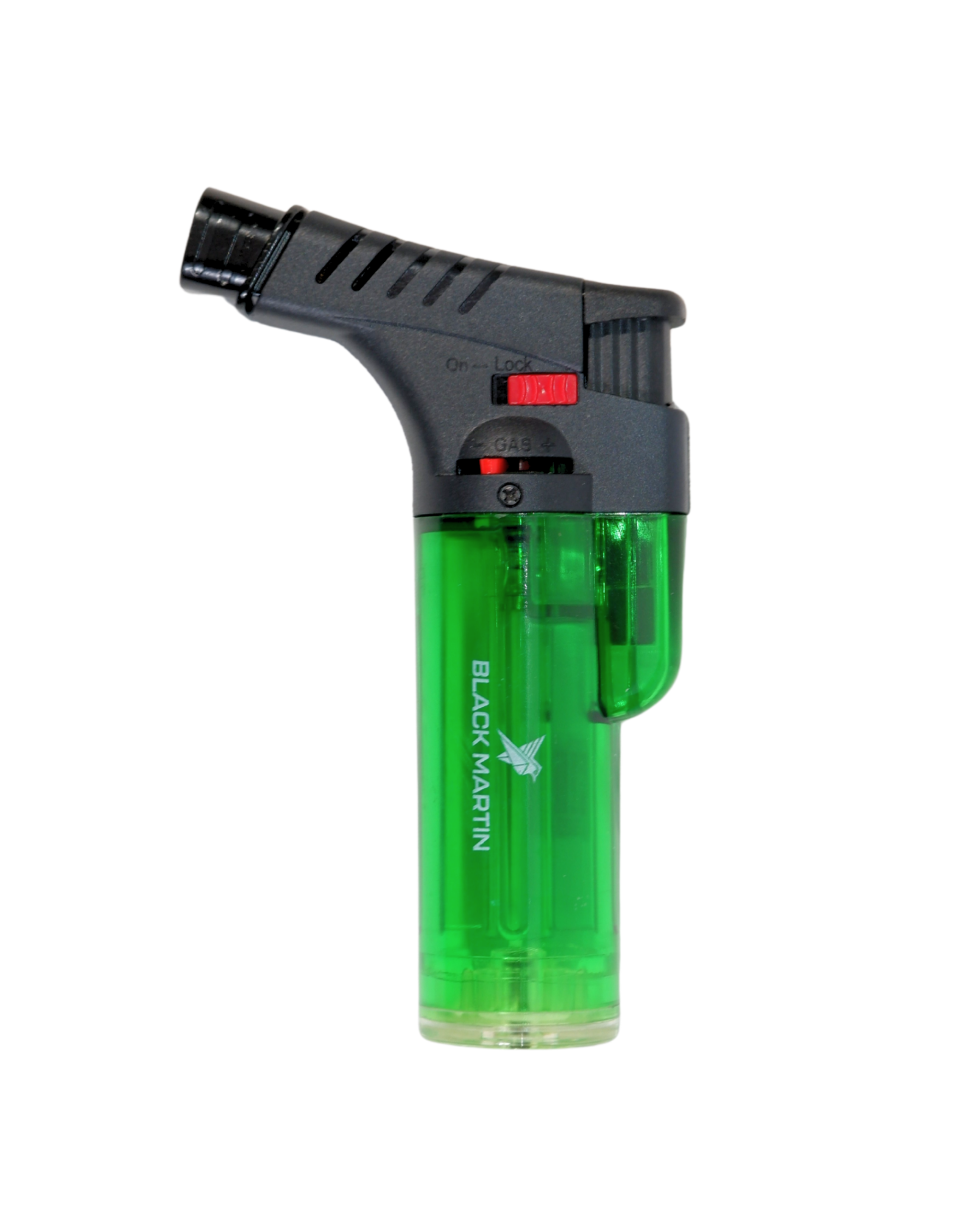 7 Black Martin Çift Torch Çakmak Yeşil BM429 - Görsel 1