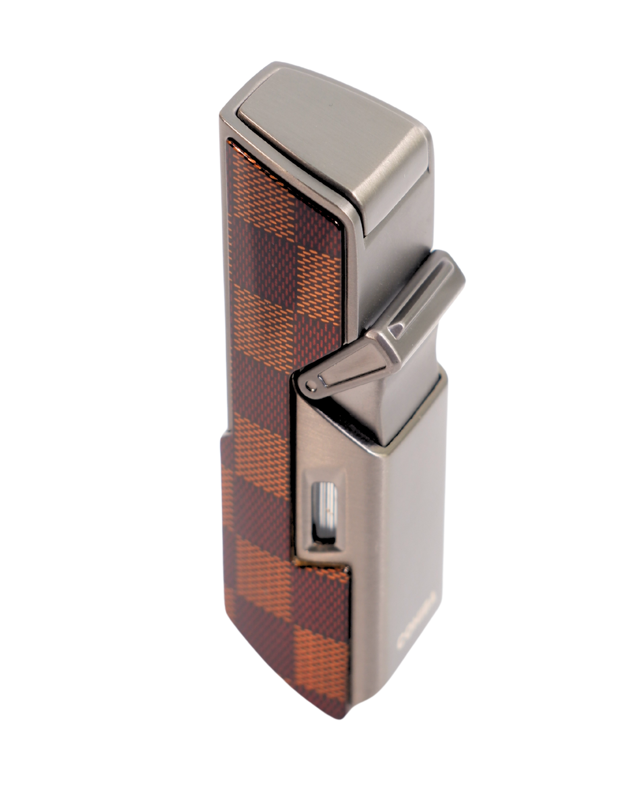 26 Cohiba Kahverengi Desenli İğneli Tek Torch Puro Çakmak CCM0847 - Görsel 1