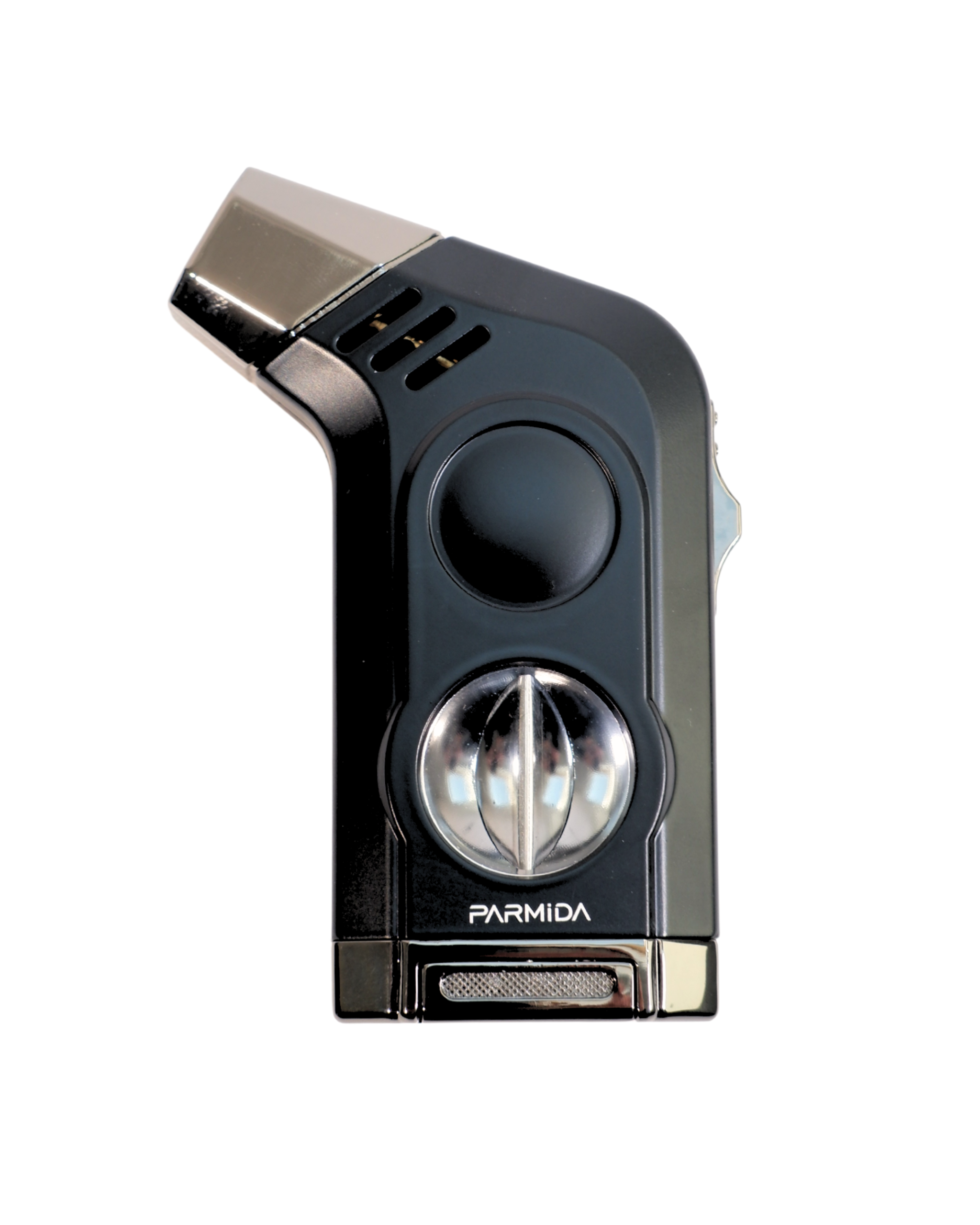 28 Parmida Siyah V Cut Tek Torch Puro Çakmak PCM0973 - Görsel 1