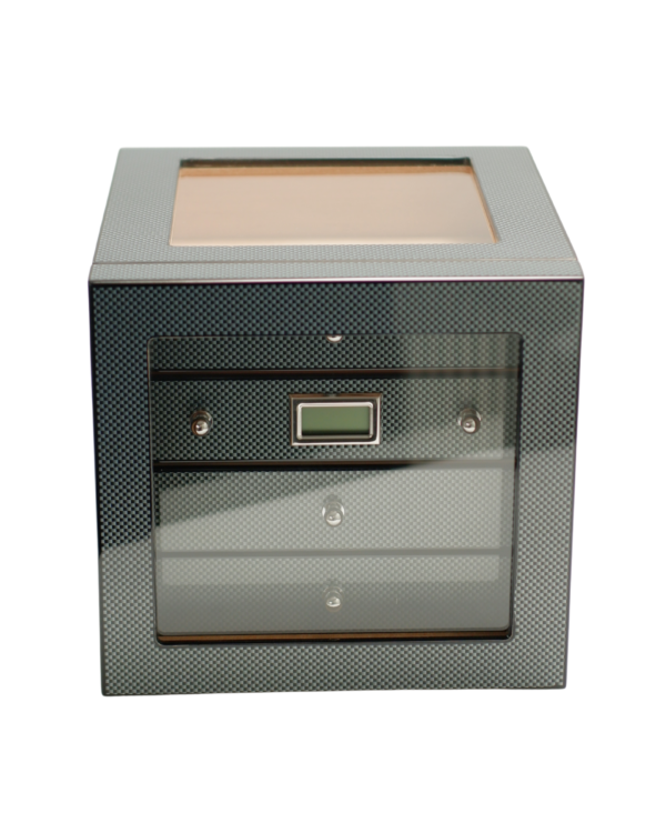 Parmida Karbon Humidor 3 Katlı Puro Saklama Kutusu PHUM0251