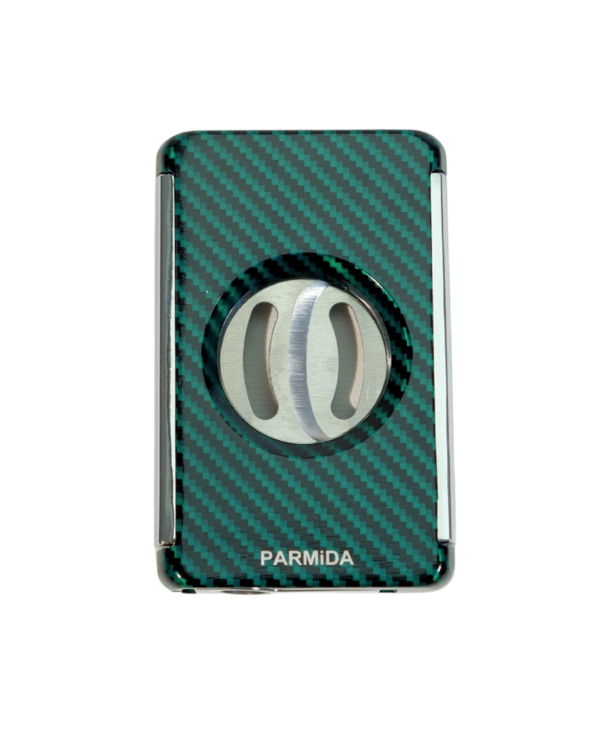 Parmida Yeşil Karbon Metal Giyotin & Delici  Puro Makası Kesici PPM0122