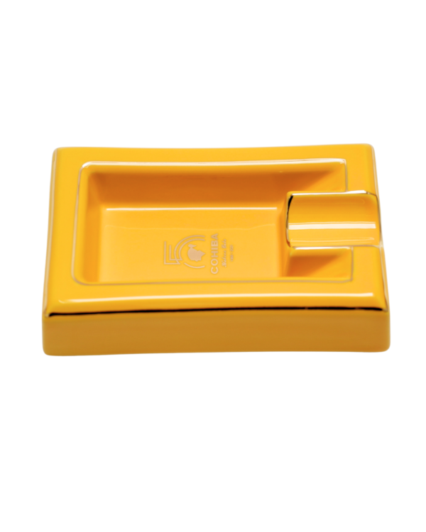 Cohiba Sarı 55. Yıl Dört Hazneli Seramik Puro Küllüğü CKL0192