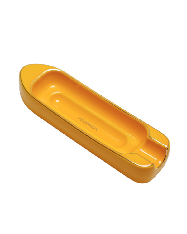 Parmida Sarı Tek Hazneli Seramik Puro Küllüğü PKL0254