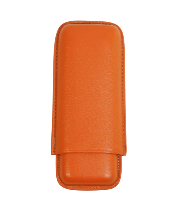 Parmida Kahverengi İkili Taşınabilir Seyahat Puro Kılıfı PPK0196