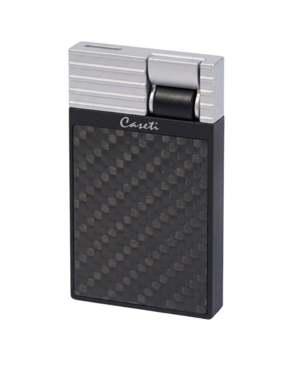 Caseti Siyah Karbon Slim Perde Alev Tek Torch CA578B(1)