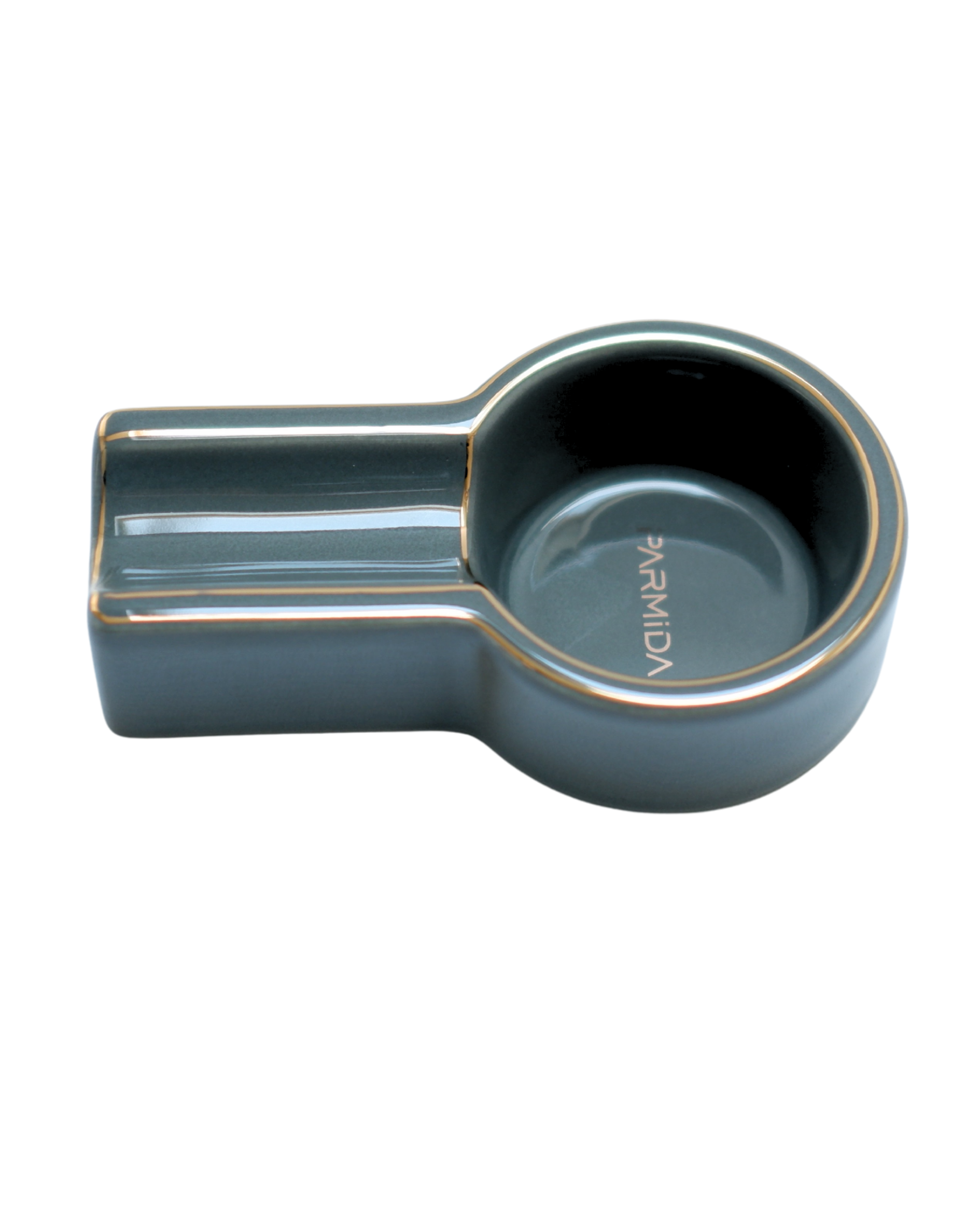 2 Parmida Gri Tek Hazneli Seramik Puro Küllüğü PKL0237 - Görsel 1