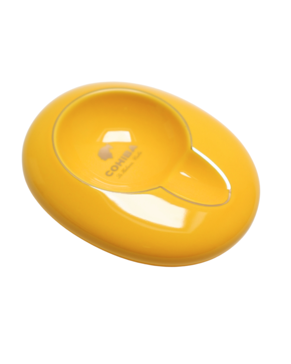 Cohiba Sarı Tek Hazneli Seramik Puro Küllüğü CKL0188