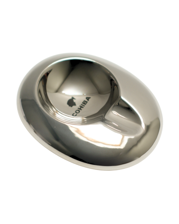 Cohiba Gümüş Tek Hazneli Seramik Puro Küllüğü CKL0190
