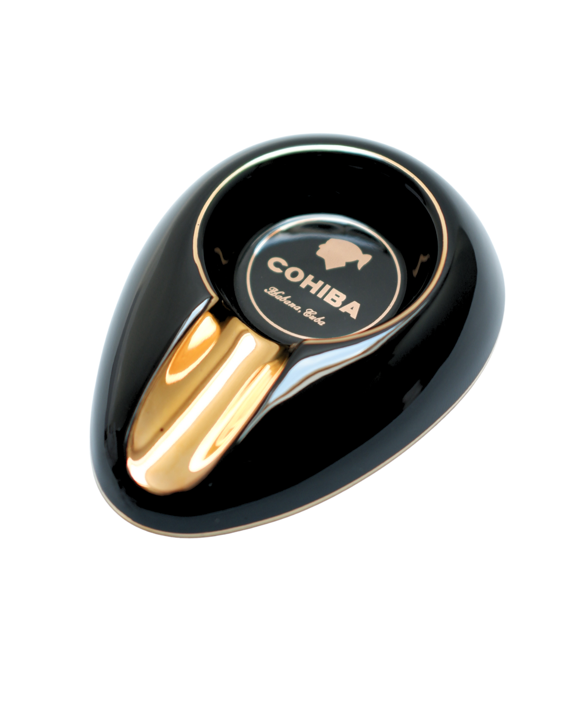 7 Cohiba Siyah Tek Hazneli Seramik Puro Küllüğü CKL0182 - Görsel 1