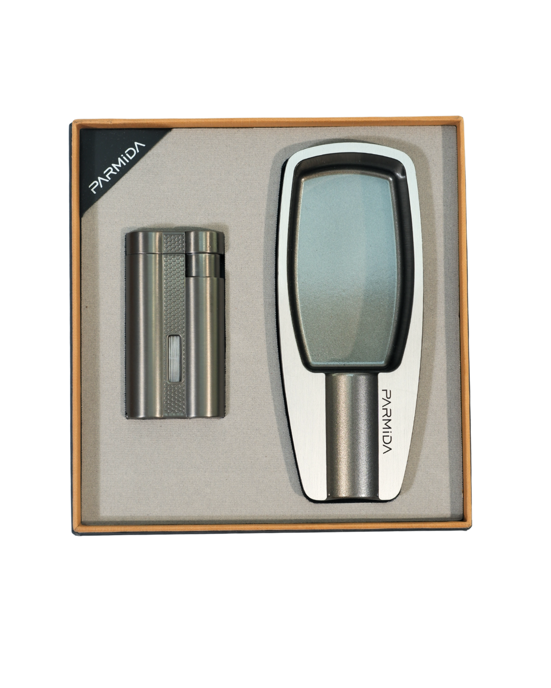 22 Parmida İkili Gunmetal Puro Seti PST0167 - Görsel 1