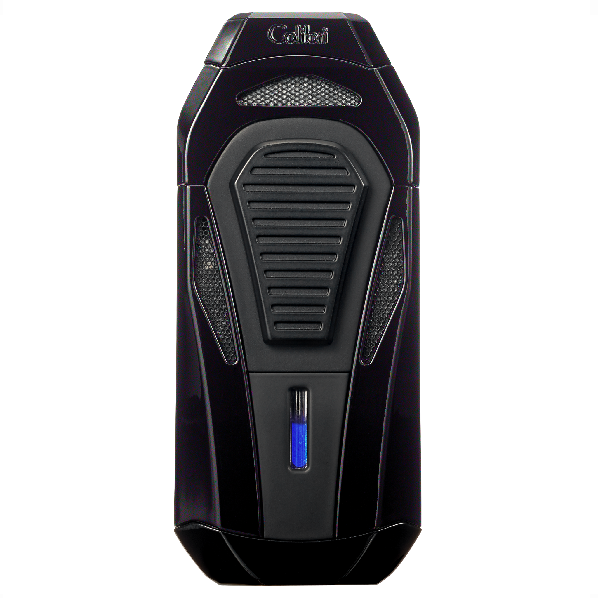 LI950T1 Colibri Boss III Jet Black 3 Torch Puro Çakmak LI950T1 - Görsel 1