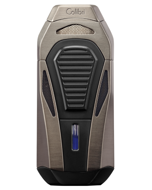 Colibri Boss III Jet Gunmetal 3 Torch Puro Çakmak LI950T6