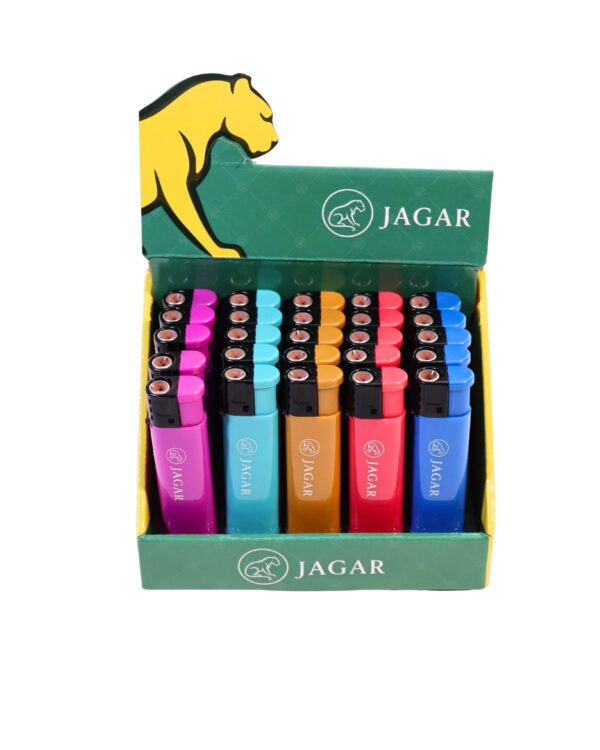 Jagar 25'li Paket Çakmak 5 Renk Çakmak JCM028
