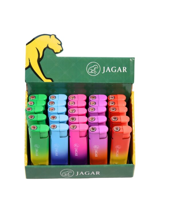Jagar 25'li Paket Çakmak 5 Renk Çakmak JCM016