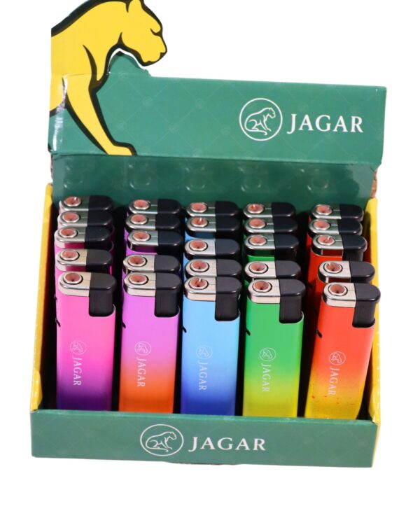 Jagar 25'li Paket Çakmak 5 Renk Çakmak JCM002