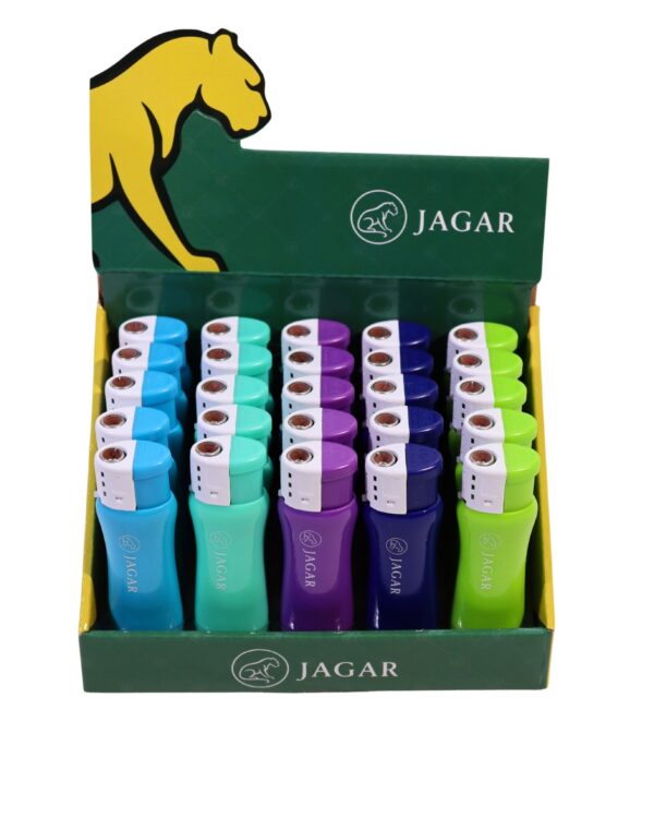 Jagar 25'li Paket Çakmak 5 Renk Çakmak JCM023